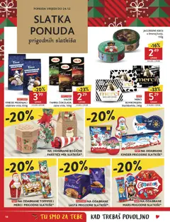 Pregled letka Katalog trgovine Konzum vrijedi od 03.12.2025 | Stranica: 18