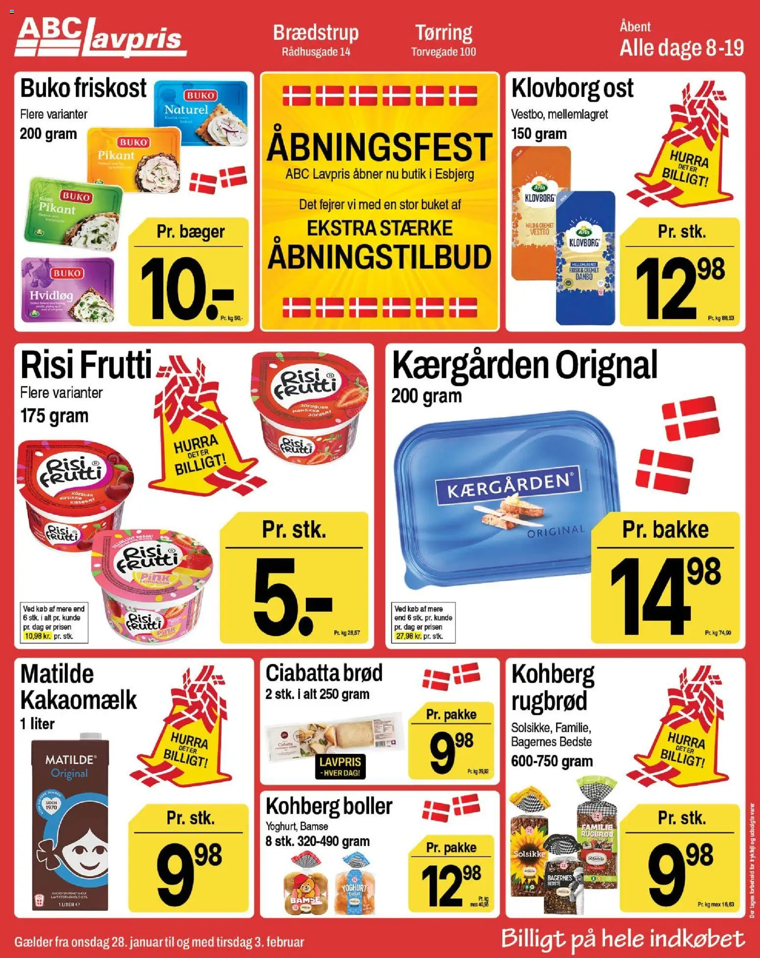 Eksempel på tilbudsavis Brædstrup fra butik Abc Lavpris gyldig fra 28/01/2026