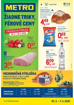 Náhľad Metro letáku platného od 25.03.2026