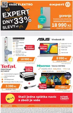 Náhled nabídky: Expert elektro Leták platný od 17.07.2025