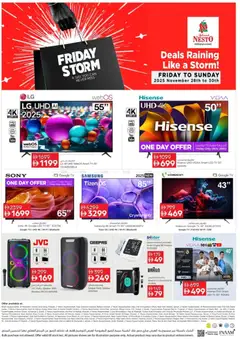 Preview of the catalogue Black friday of store Nesto valid from 28 Nov, 2025