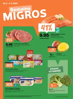 Vorschau des Merkblatts Aktionen FR vom Shop Migros gültig von 26.02.2026 bis 04.03.2026
