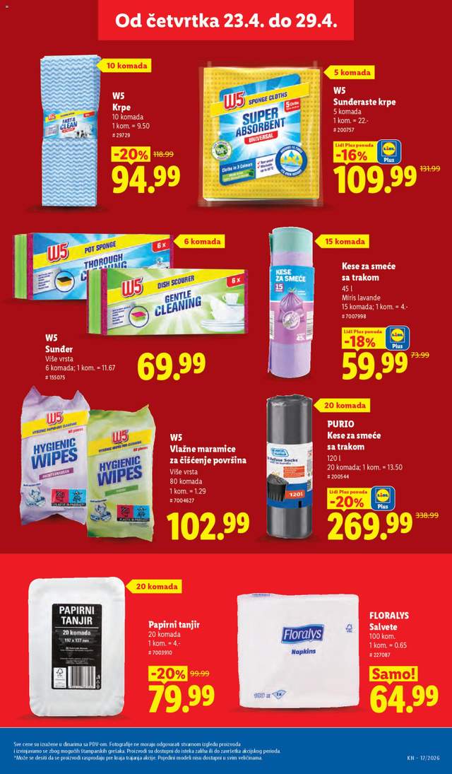 Novi Lidl katalog od 23.04.