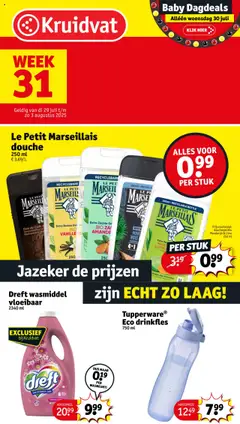 Voorbeeld van Folder week 31 van winkel Kruidvat geldig vanaf 28/07/2025
