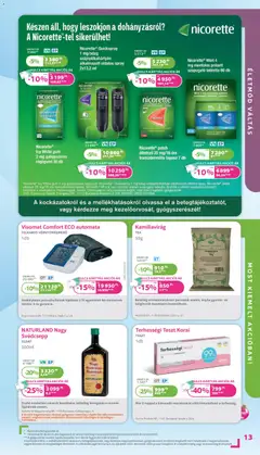 Kulcs Patika - Akciós újság Kulcs Patika megtekintése, amely érvényes 2025.12.01.-től | Oldal: 13