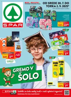 Predogled kataloga iz trgovine Spar veljaven od 30.07.2025