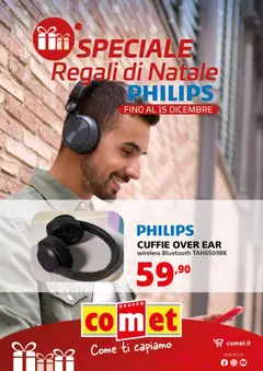 Anteprima dell'opuscolo Volantino Philips Audio dal negozio Comet valido da 05/12/2025