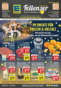 Vorschau von dem Prospekt des Geschäftes Edeka, gültig ab dem 22.12.2025