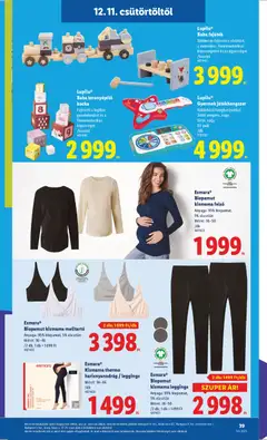 Lidl - Akciós újság Lidl megtekintése, amely érvényes 2025.12.11.-től | Oldal: 39