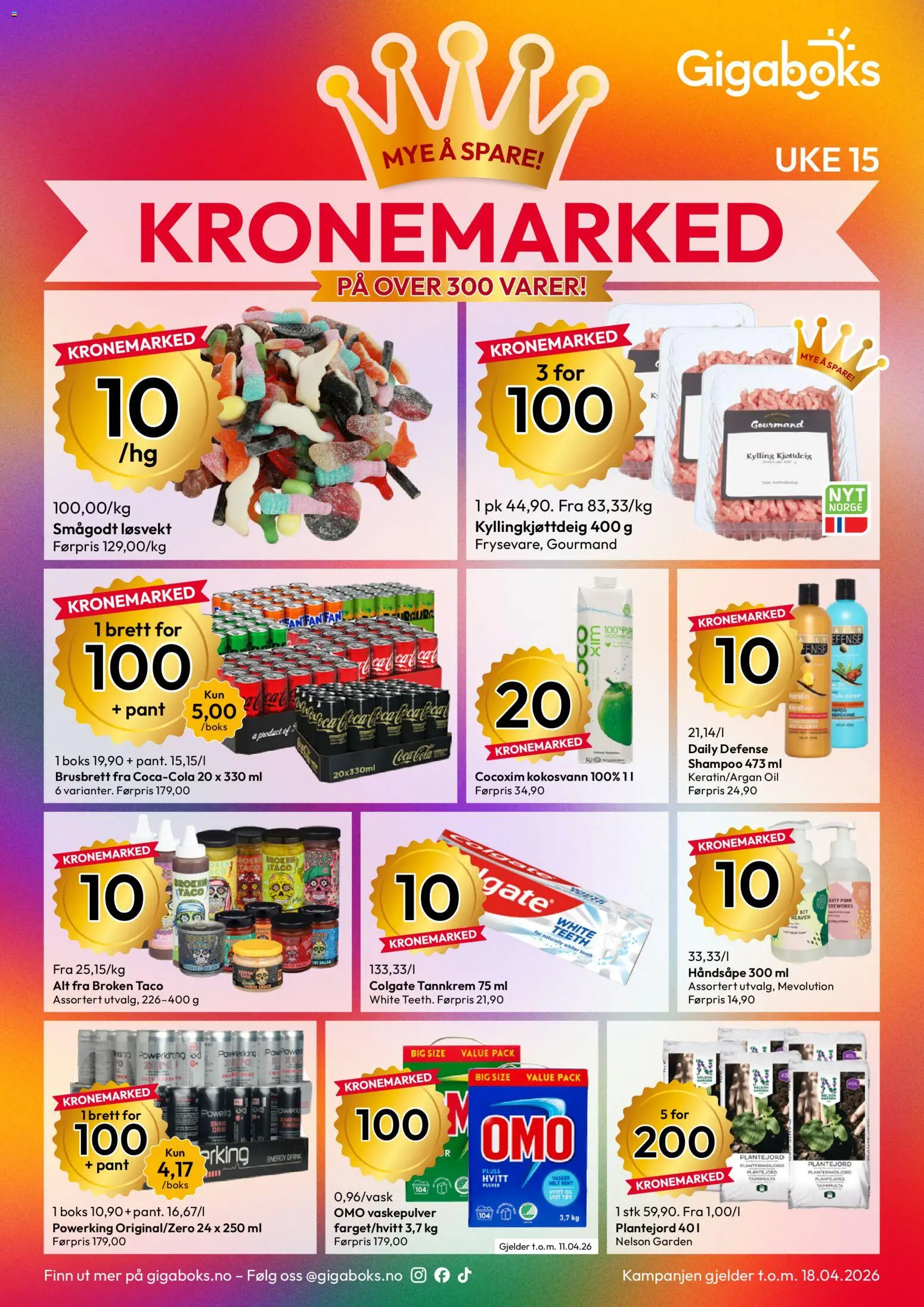 Forhåndsvis Gigaboks kundeavis fra butikk Gigaboks gyldig fra 06/04/2026