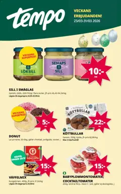 Förhandsgranska reklamblad Tempo erbjudanden från butik Tempo gäller från 23/03/2026