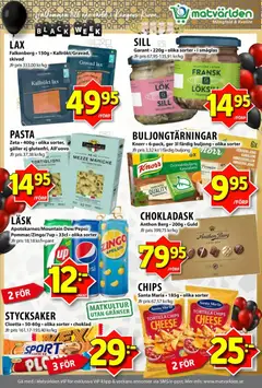 Förhandsgranska reklamblad Black Friday varsel från butik Matvärlden gäller från 24/11/2025 | Sida: 7