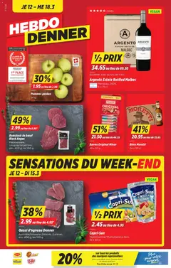 Vorschau des Merkblatts Denner aktionen FR vom Shop Denner gültig von 12.03.2026 bis 18.03.2026