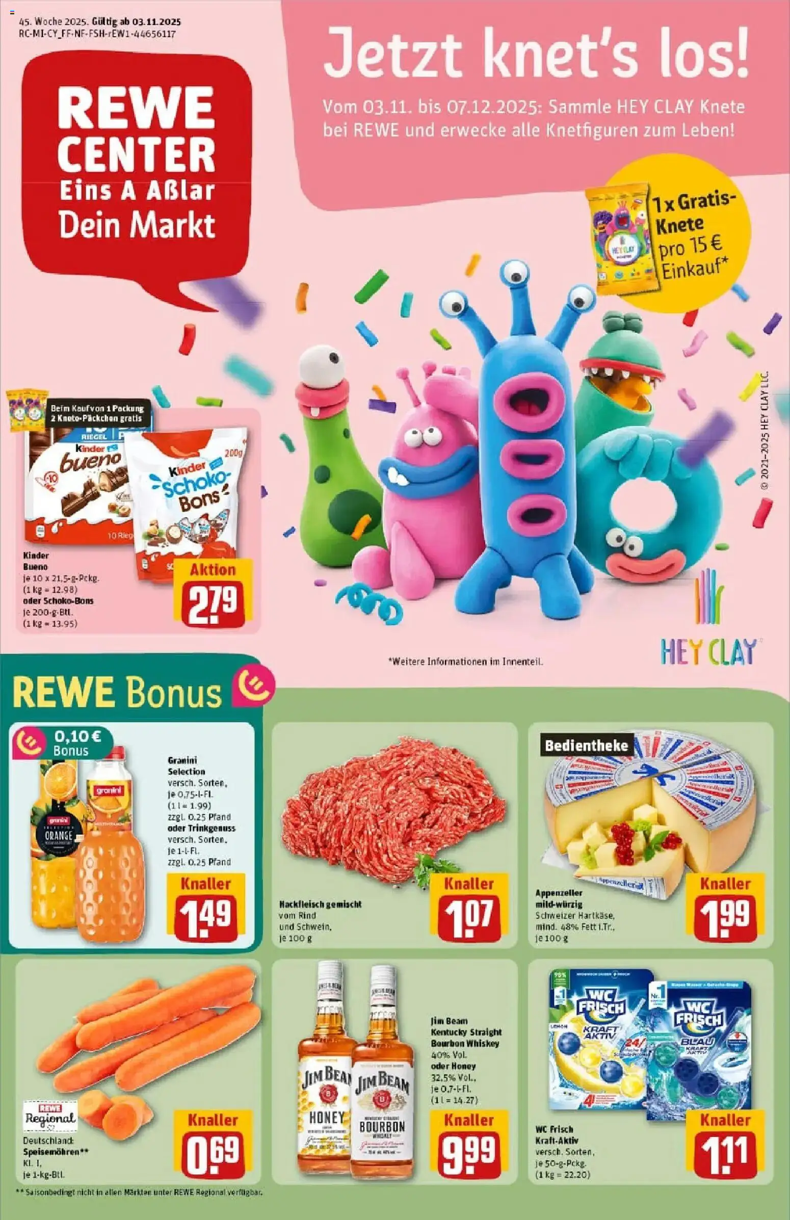 Vorschau von dem Prospekt des Geschäftes Rewe, gültig ab dem 02.11.2025