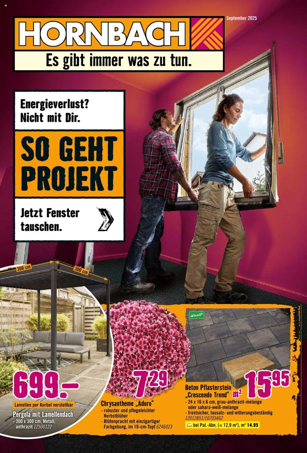 Hornbach Prospekt (vom 08.09.2025 - 01.10.2025)