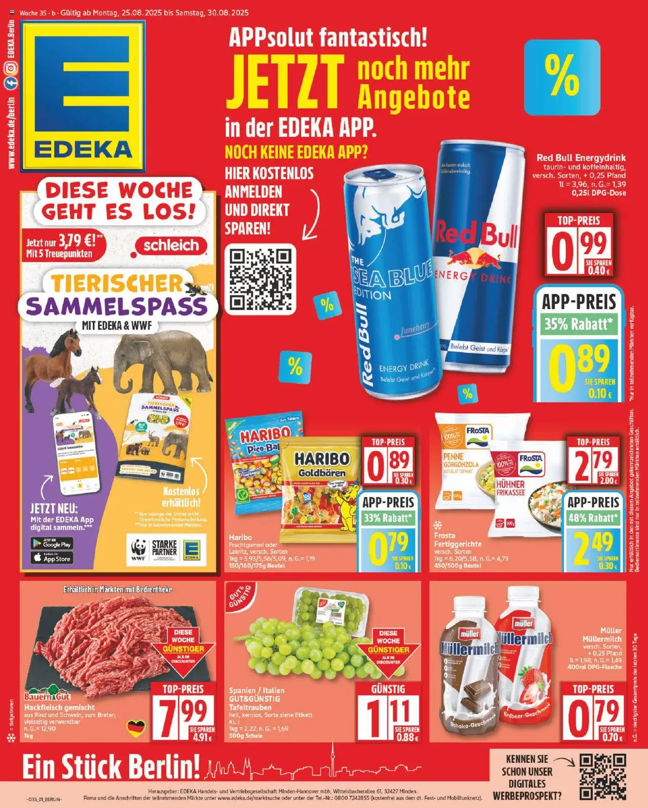 EDEKA Prospekt ab 25.08.2025 - Prospekt Online