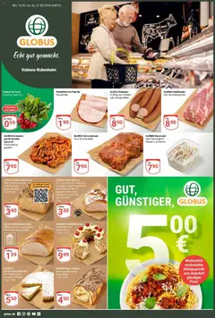 Vorschau von dem Prospekt des Geschäftes Globus, gültig ab dem 15.03.2026