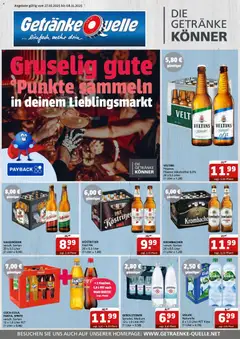 Vorschau von dem Prospekt des Geschäftes Getränke Quelle, gültig ab dem 27.10.2025