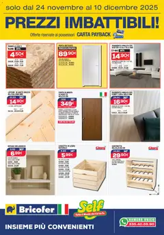 Anteprima dell'opuscolo Attuale volantino dal negozio Bricofer valido da 24/11/2025 | Pagina: 4