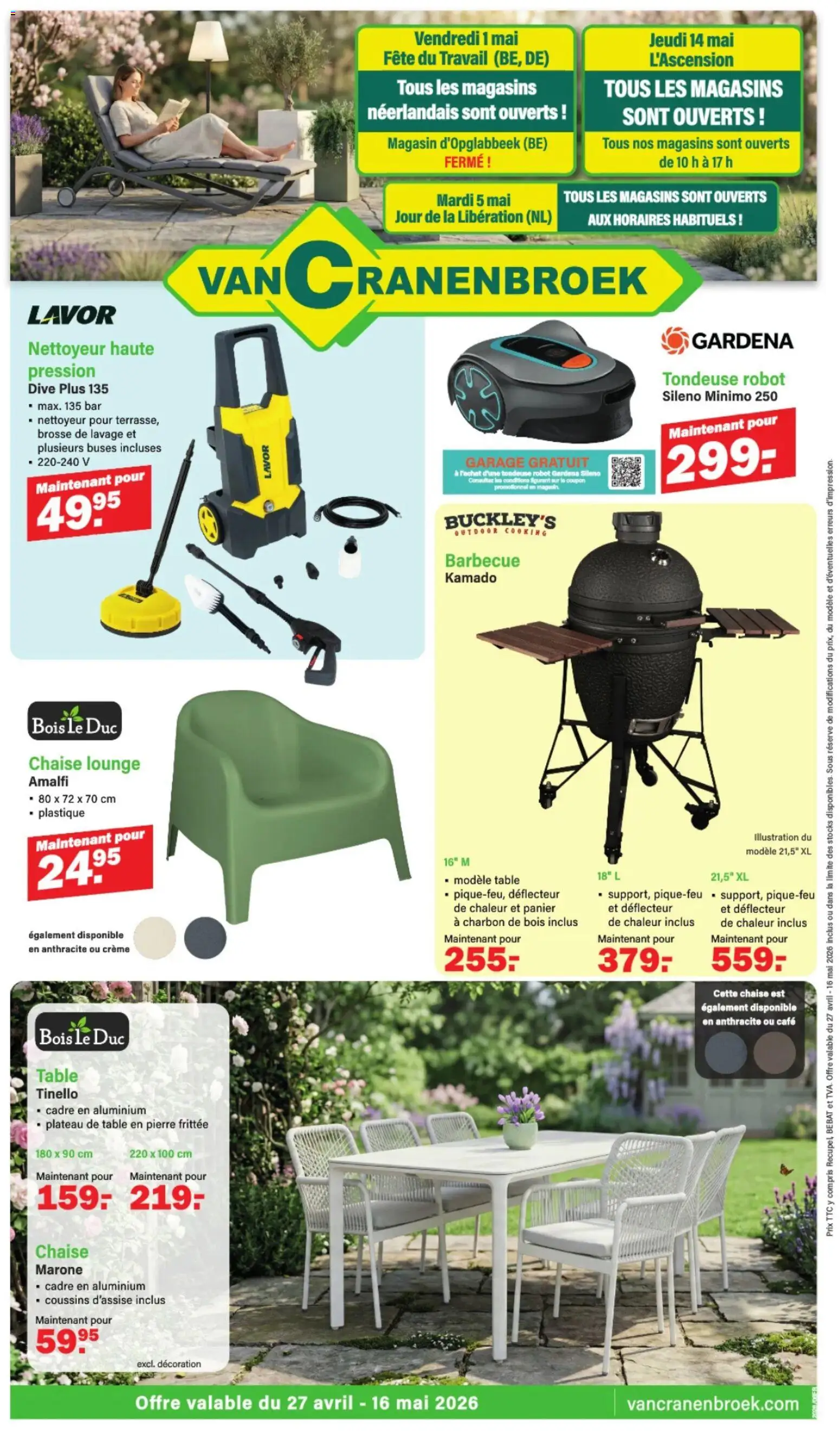 Prévisualisation de Van Cranenbroek Publicité du magasin Van Cranenbroek formulaire valide 27/04/2026