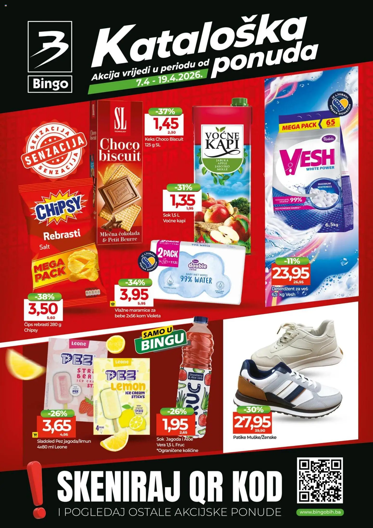 Pregled letka Bingo katalog trgovine Bingo vrijedi od 07.04.2026