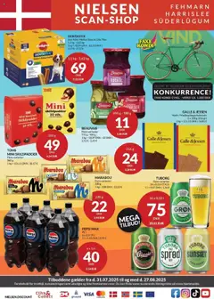 Eksempel på tilbudsavis Tilbudsavis fra butik Nielsen Discount gyldig fra 30/07/2025
