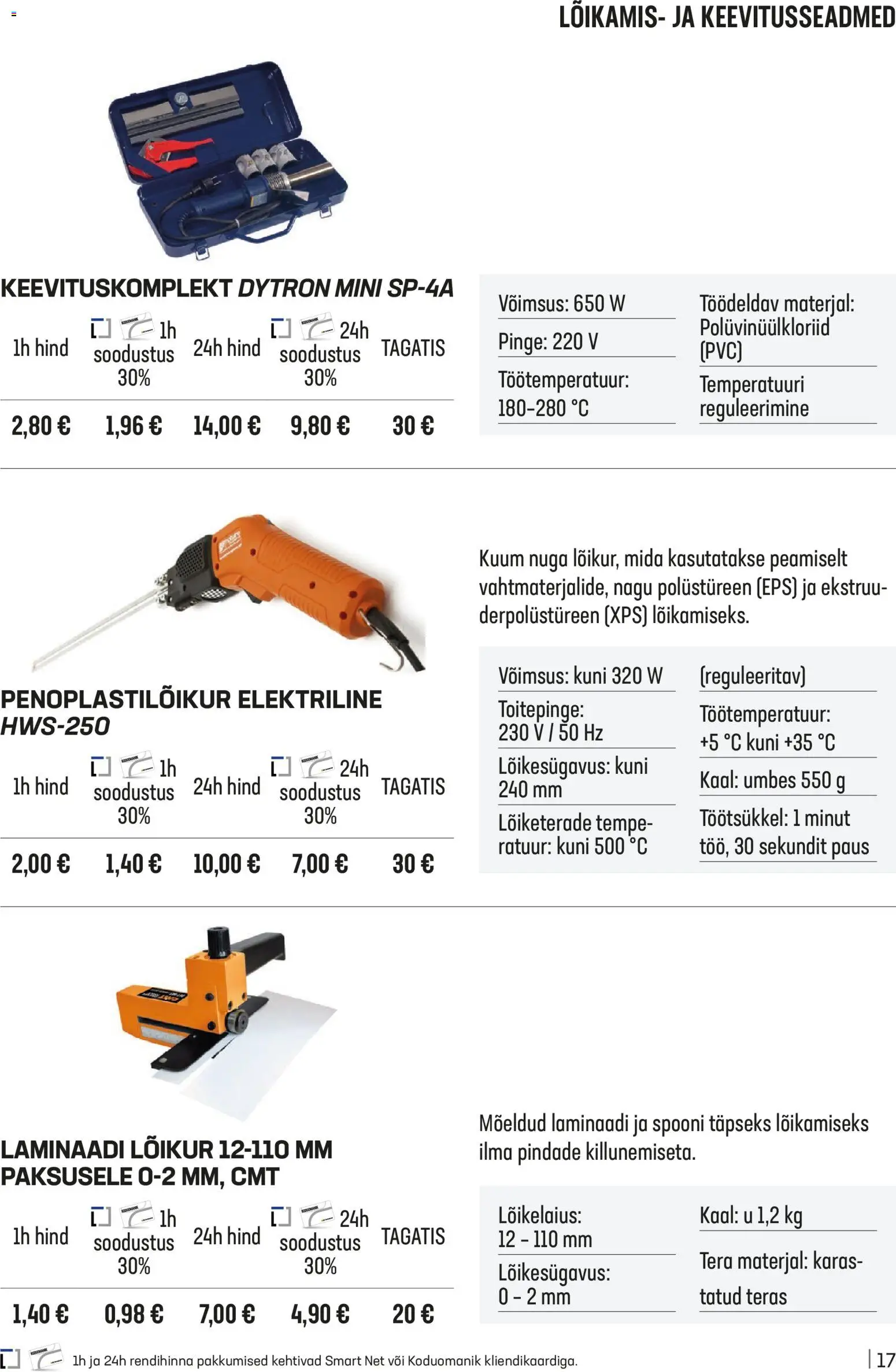 K-Rauta kliendilehe eelvaade alates 2025.12.01