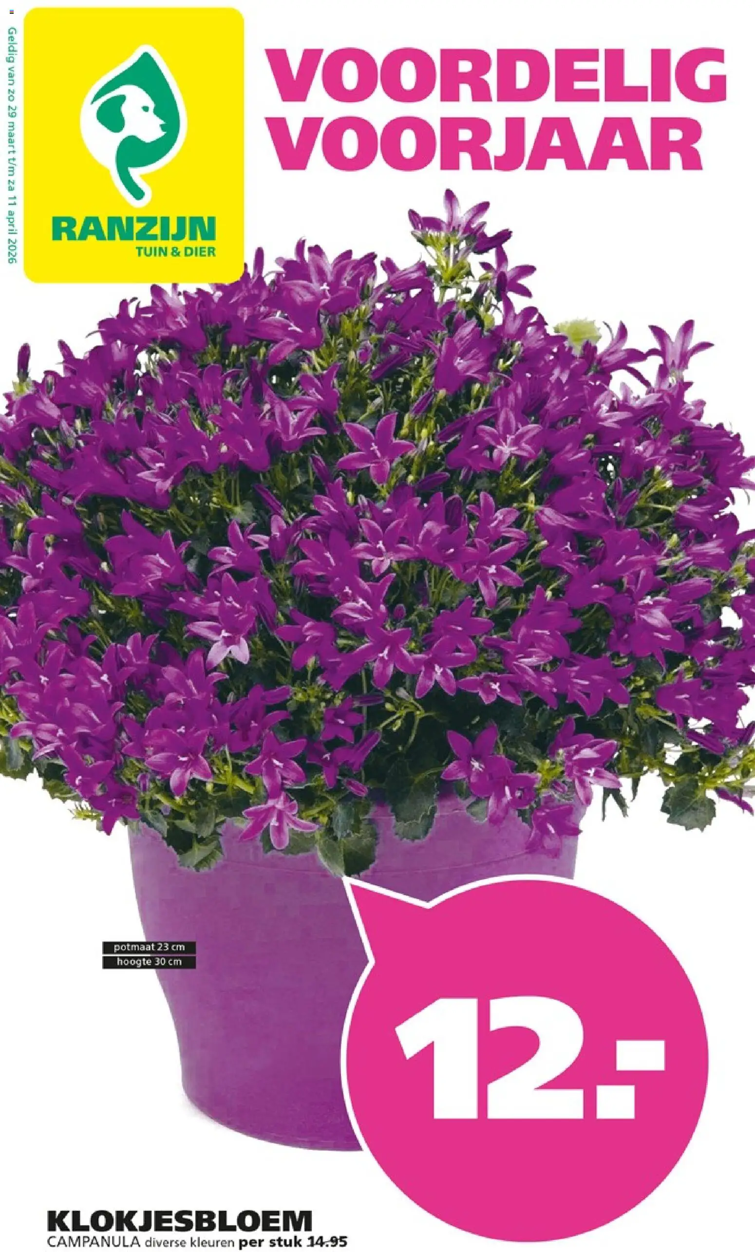 Voorbeeld van Ranzijn folder van winkel Ranzijn geldig vanaf 29-03-2026