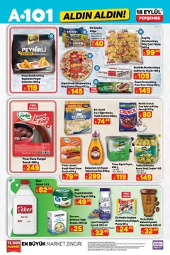 A101 Katalog Aldın Aldın 18.09.2025 - Broşürünün önizlemesi