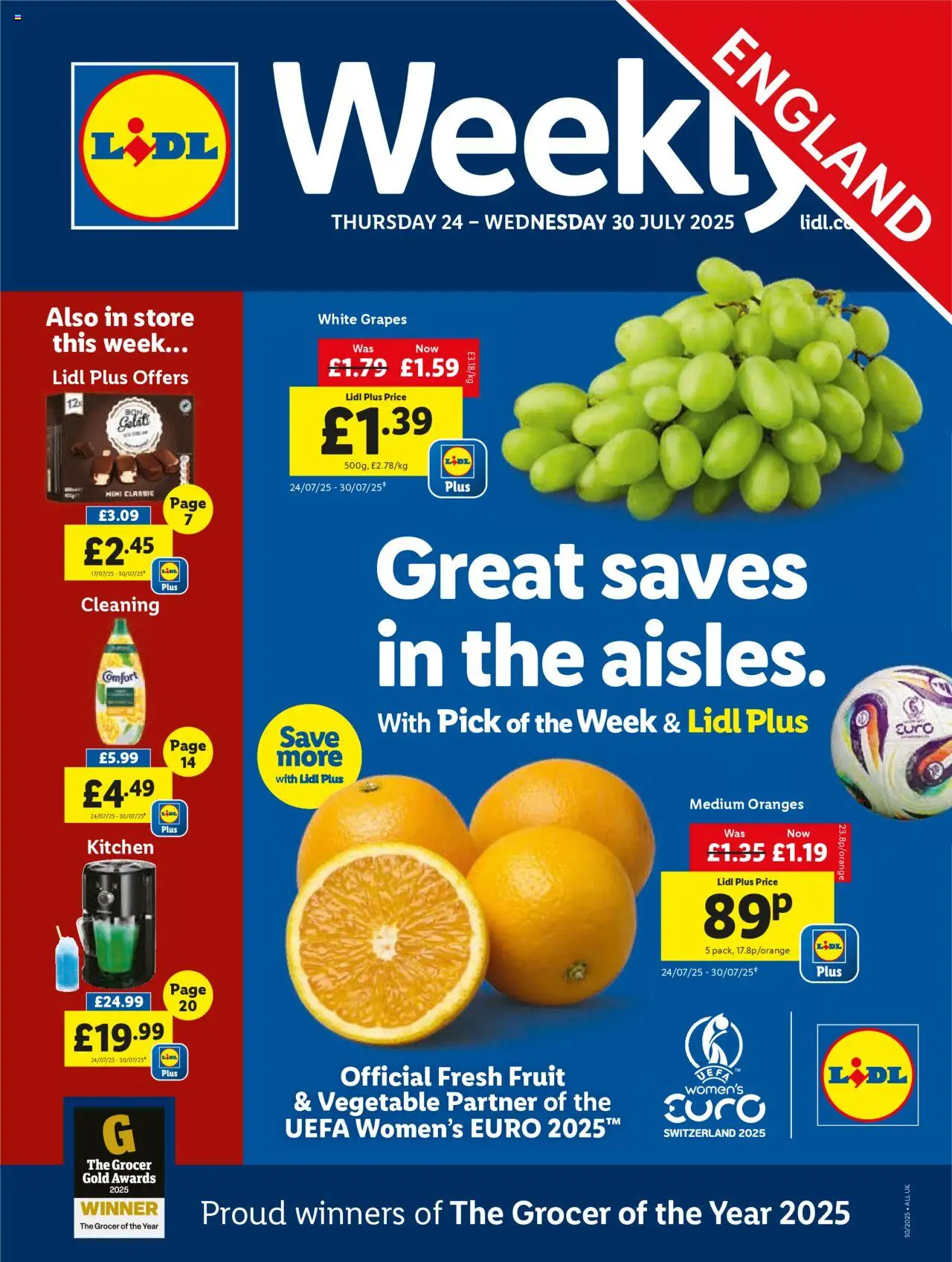 Lidl shop Lidl Weekly valid from 24/07/2025 - Page number 1