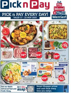 Preview of Pick n Pay flyer valid from 17/11/2025