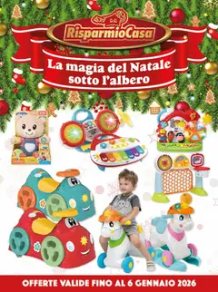 Anteprima dell'opuscolo Volantino Natale dal negozio RisparmioCasa valido da 26/11/2025