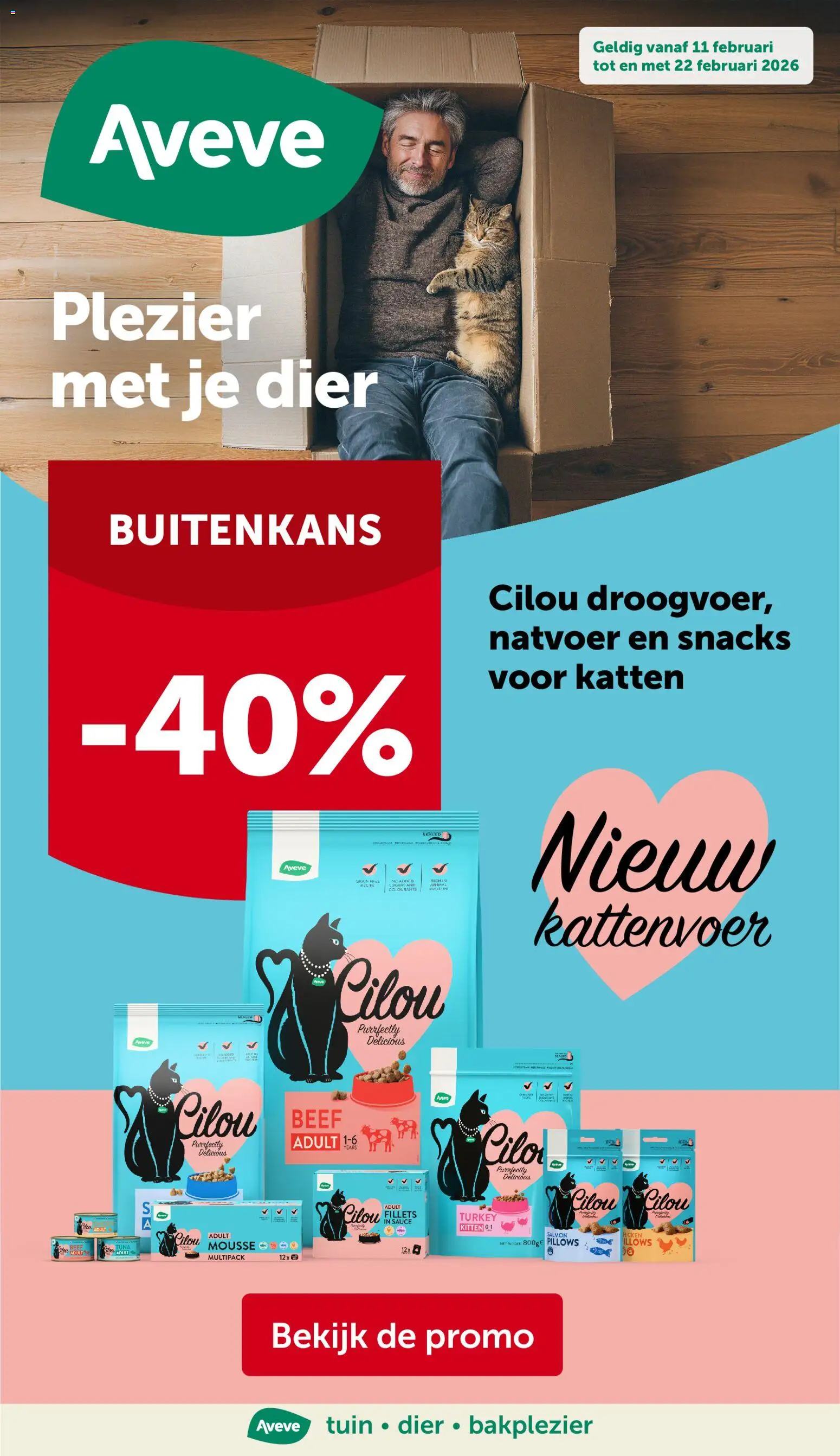 Voorbeeld van Folder van winkel Aveve geldig vanaf 11/02/2026