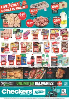 Preview of Checkers flyer valid from 01/08/2025
