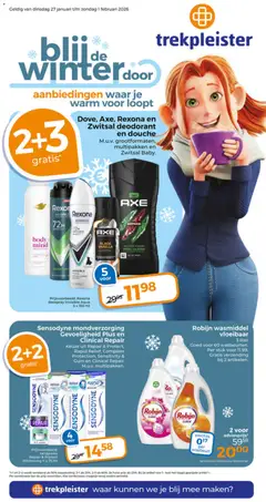 Voorbeeld van Folder van winkel Trekpleister geldig vanaf 27-01-2026
