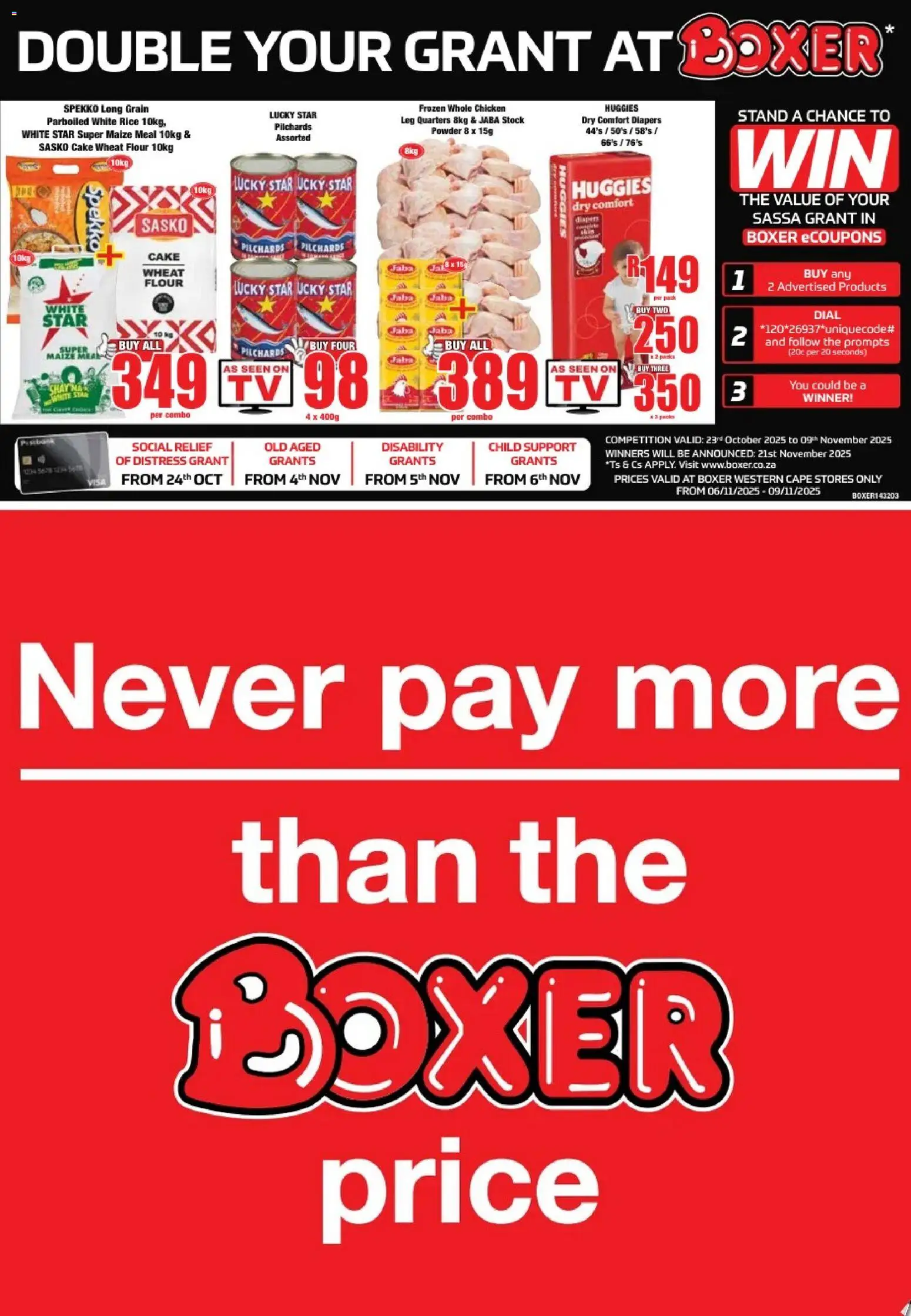 Preview of Boxer flyer valid from 06/11/2025
