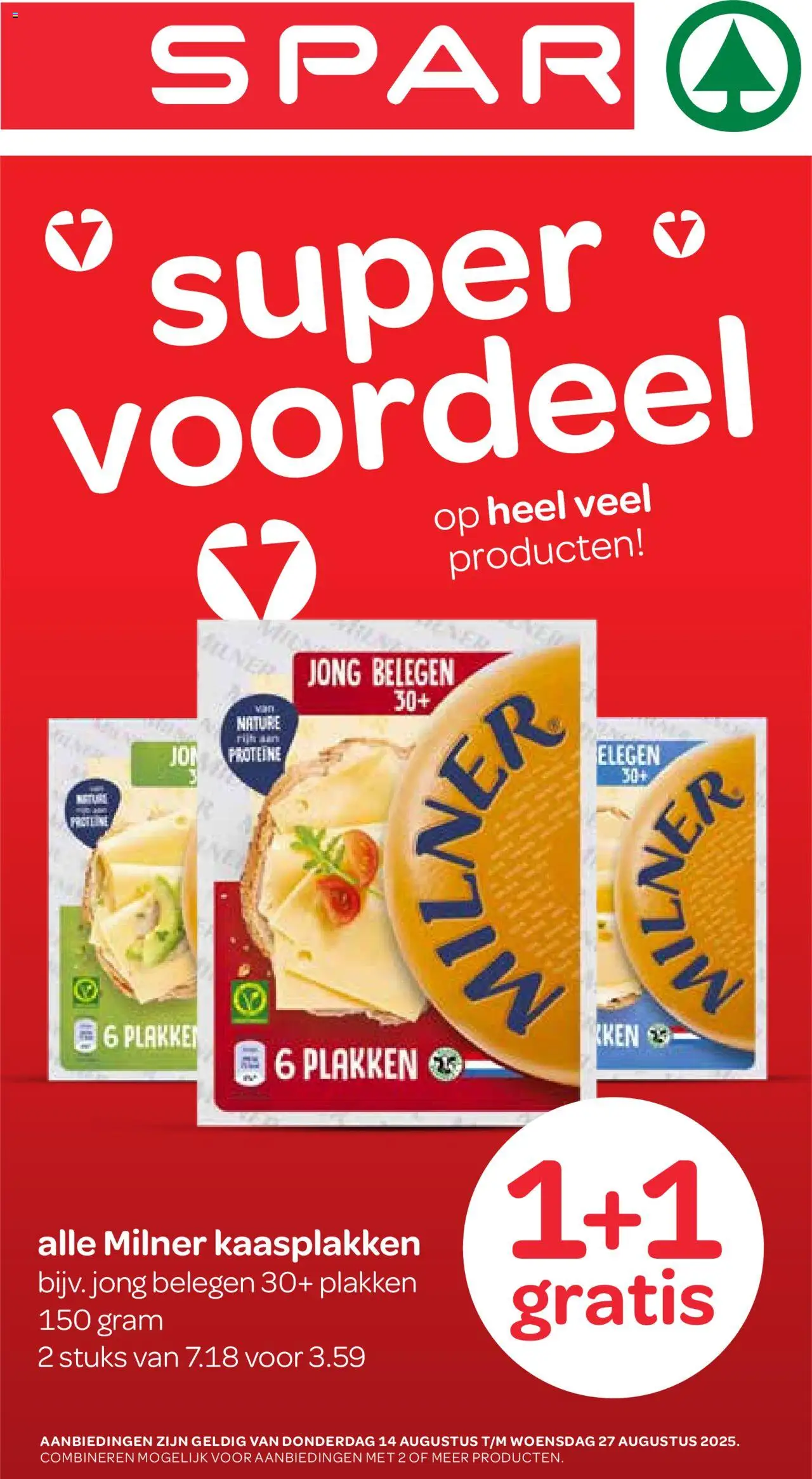 Spar shop Folder geldig vanaf 14-08-2025 - Paginanummer 1