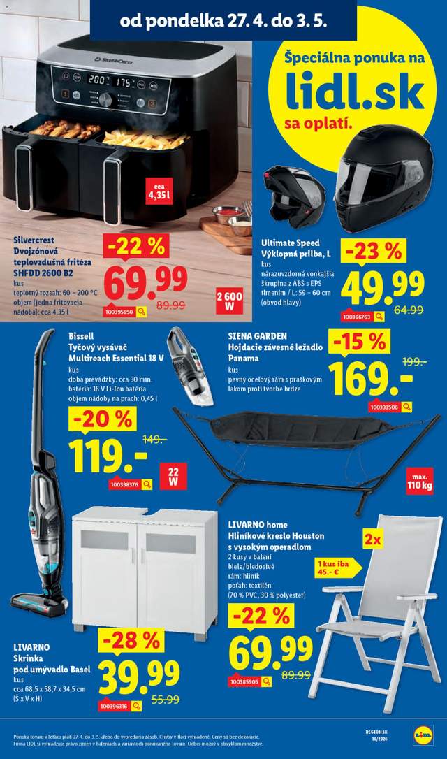 Nový Lidl leták od 27.04.