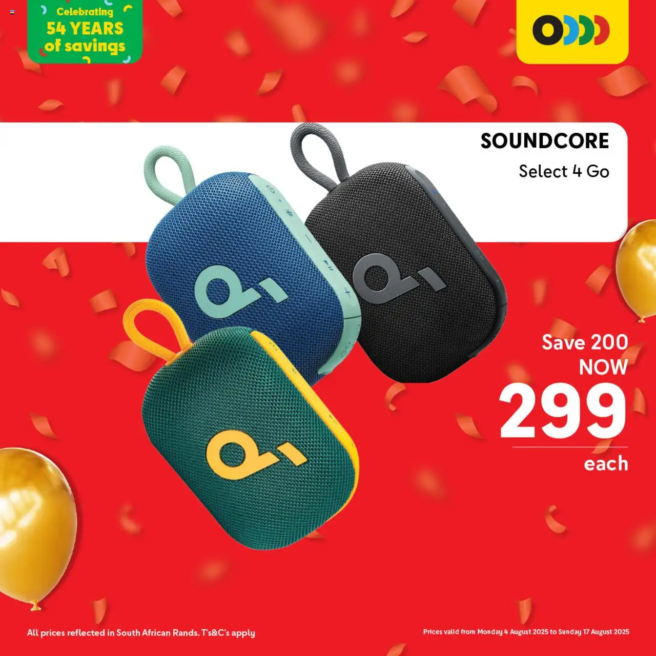 Makro Birthday Deals Audio from 04/08 - 17/08/2025 > Promotions