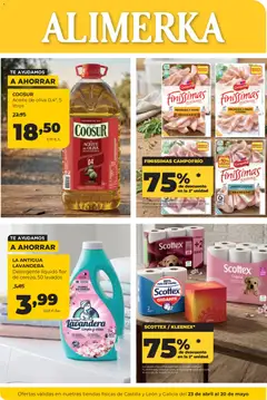 Vista previa del folleto de la tienda Alimerka válido desde el 23/04/2026 