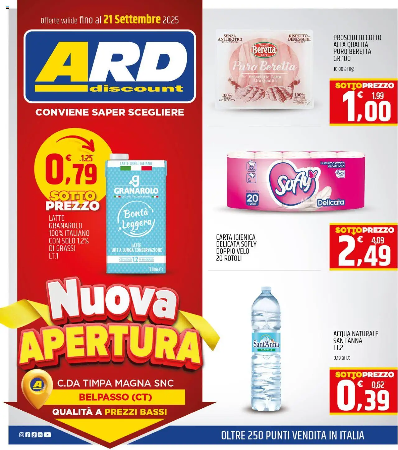 Volantino ARD Discount valido da 11/09/2025 numero di pagina 1
