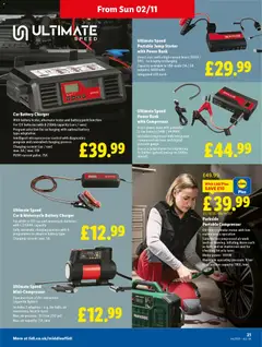 Preview of Lidl Lidl Weekly valid from 30/10/2025 | Page: 21