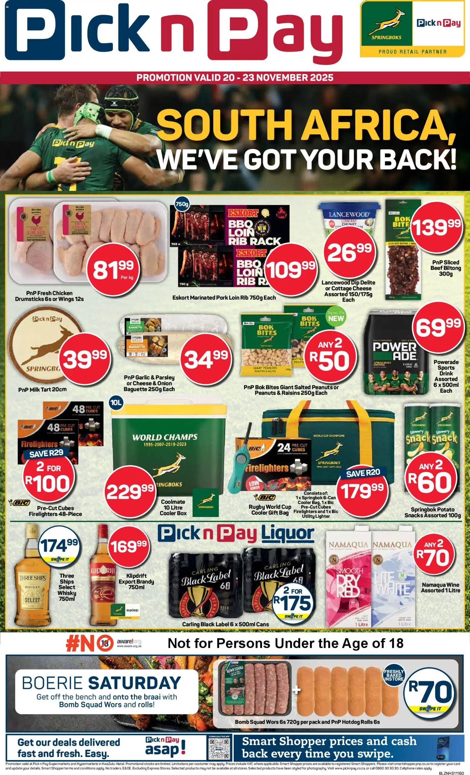 Preview of Pick n Pay flyer valid from 20/11/2025