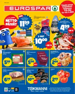 Kaupan Tokmanni EUROSPAR Ylöjärvi Ruokasanomat esikatselu, voimassa 13/11/2025