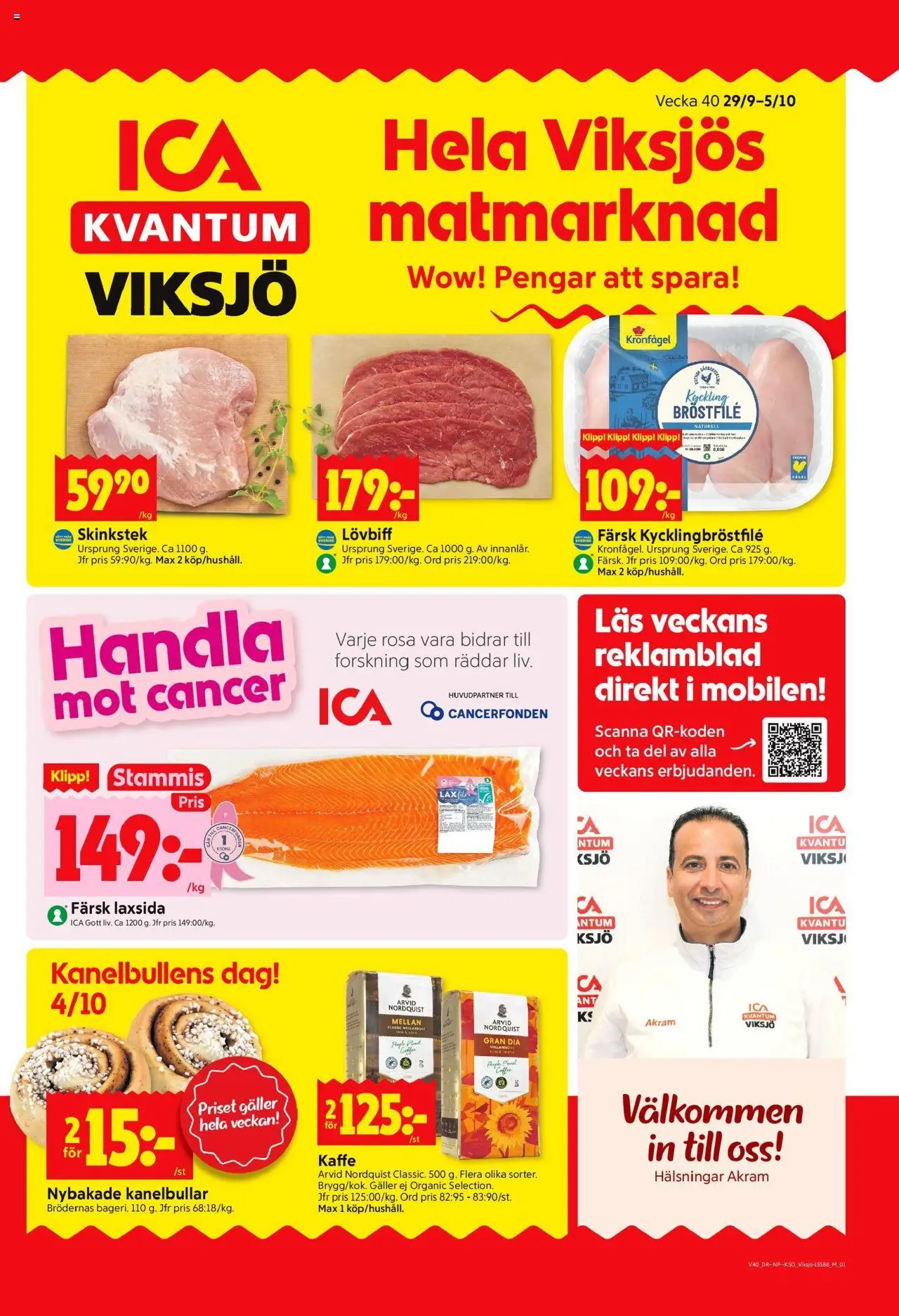 Järfälla är giltig 29/09 2025 > Veckans Erbjudanden gäller från 29/09/2025 till 05/10/2025 sidnummer 1