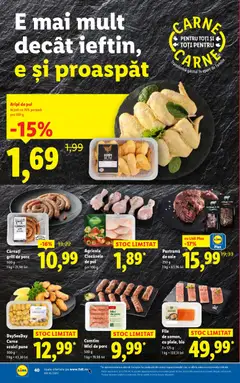 Previzualizarea de cataloage: Lidl Catalog nou valabil de la 03.11.2025 | Pagina: 40