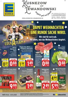 Vorschau von dem Prospekt des Geschäftes Edeka, gültig ab dem 15.12.2025