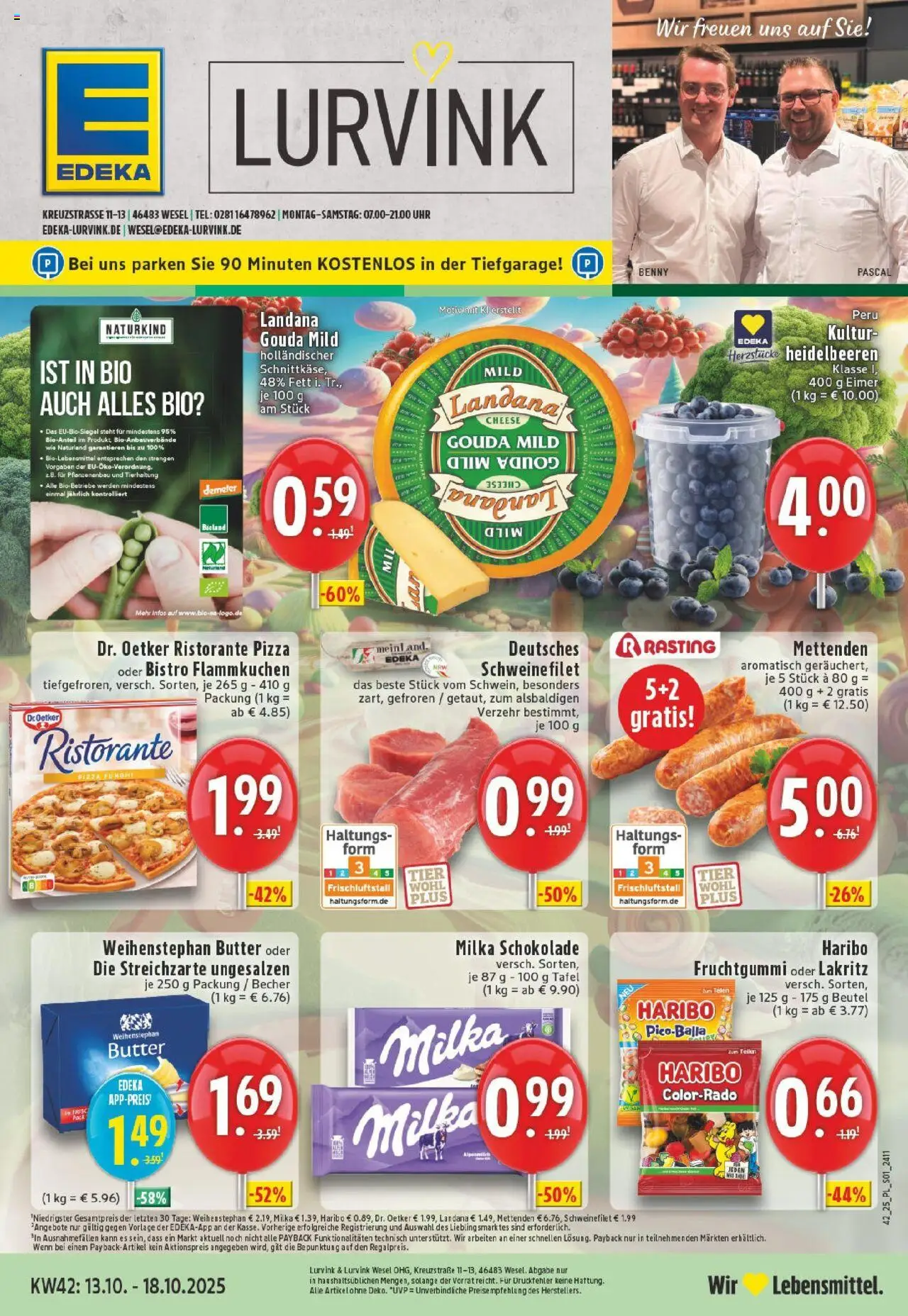 EDEKA Prospekt ab 13.10.2025 - Prospekt Wesel Online