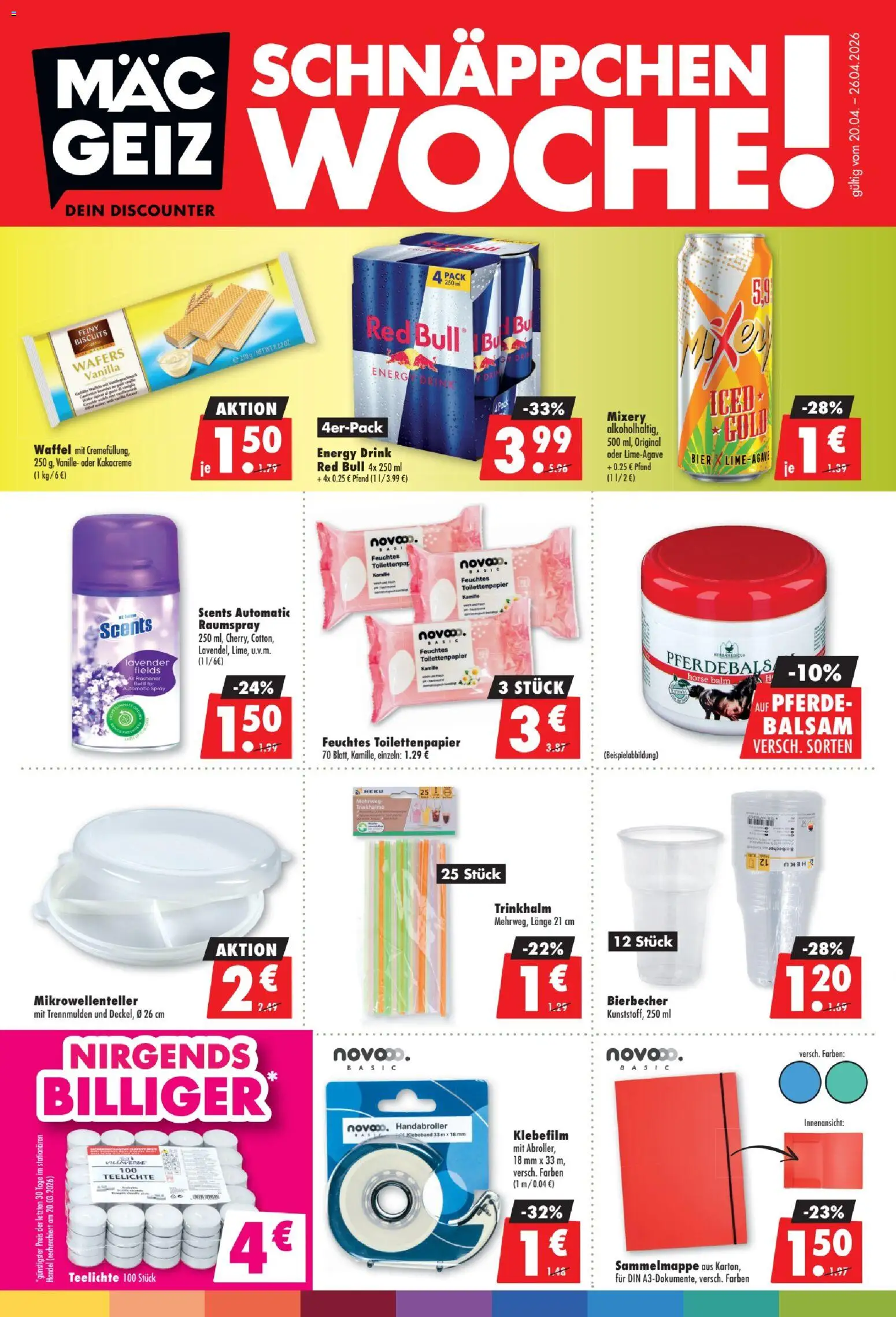Vorschau von dem Prospekt des Geschäftes Mäc Geiz, gültig ab dem 20.04.2026