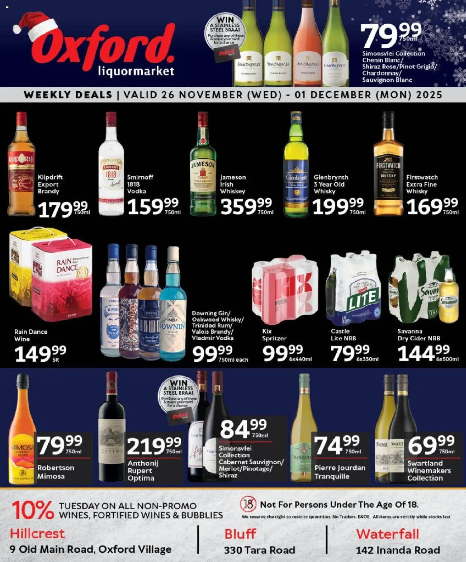Preview of Oxford Freshmarket flyer valid from 26/11/2025